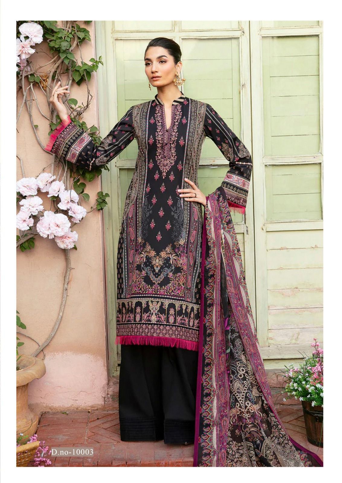 Jade Crimson Vol 10 Exclusive Lawn Karachi Cotton Dress Material Wholesalers In Delhi
